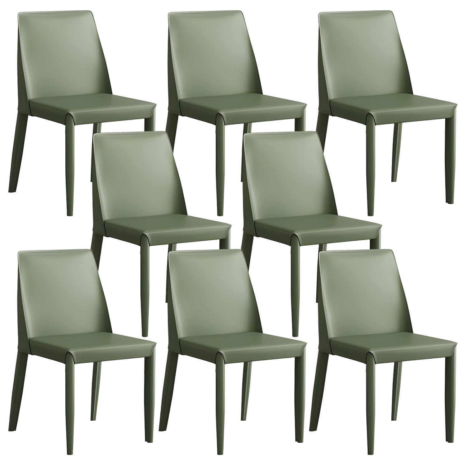 Modern Leather Dining Chair | Ormau - image 47