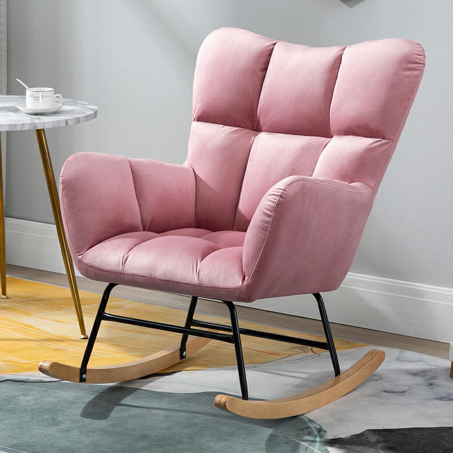 Tufted Rocking Chair | Ormau - image 9