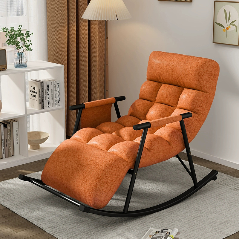 Chic Upholstered Rocking Chair | Ormau - image 36