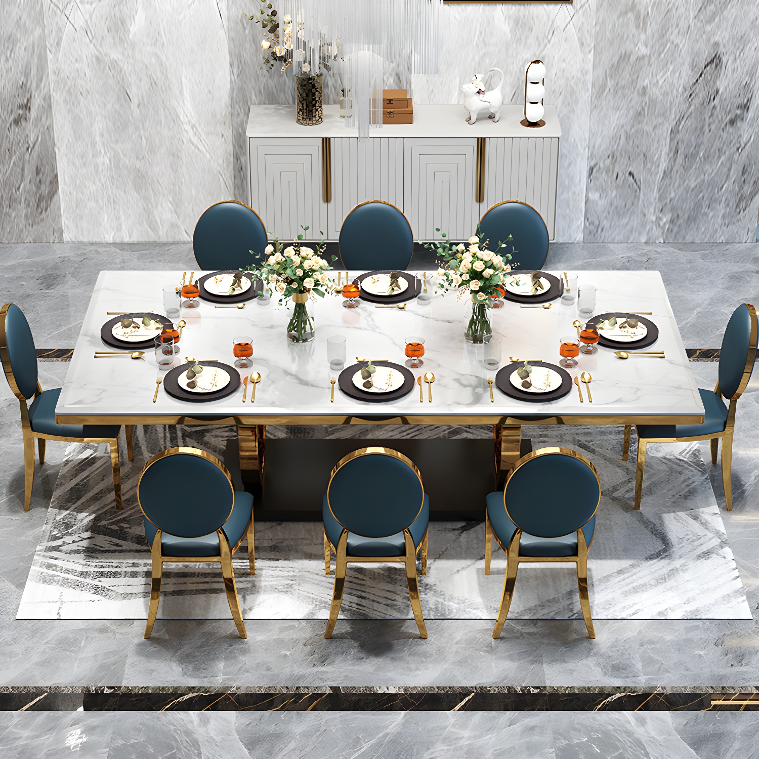 Stone Top Dining Table | Ormau - image 3