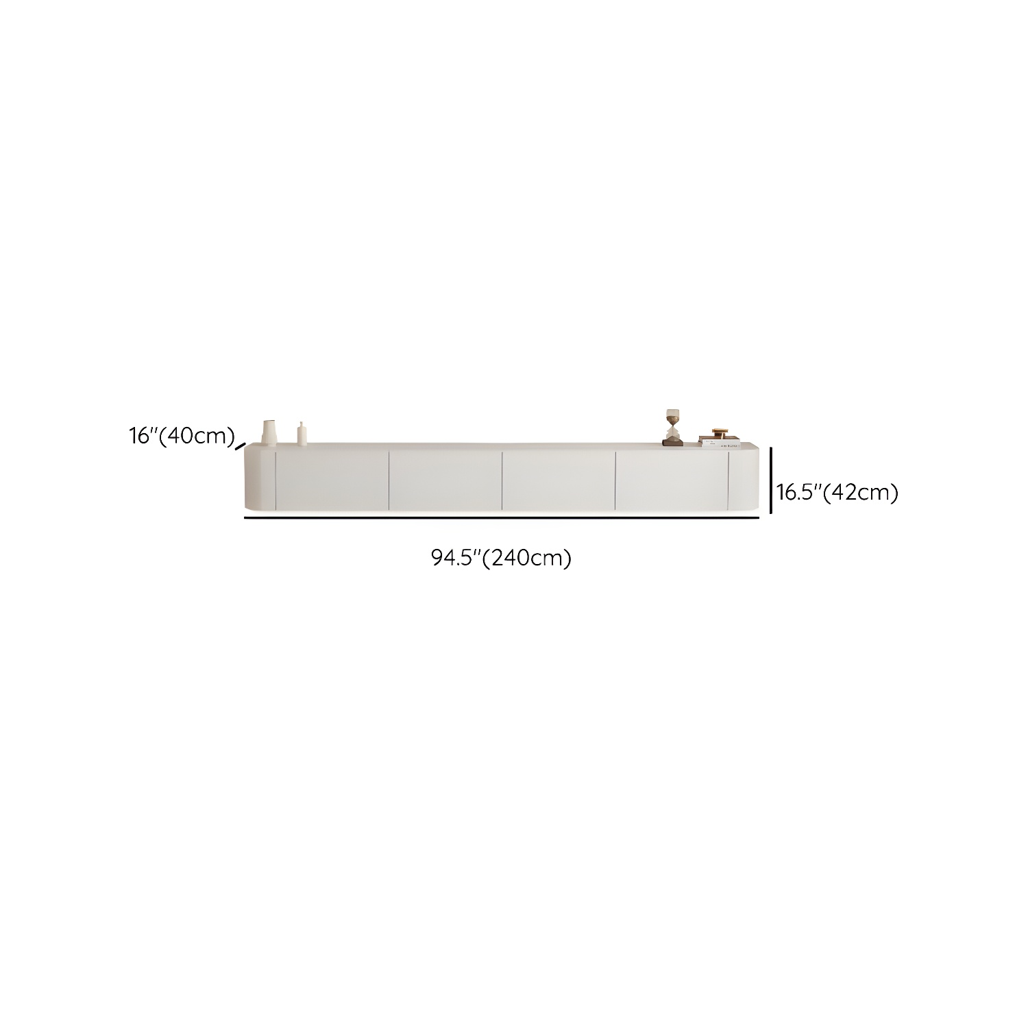 Modern White Oak TV Stand | Ormau - image 16