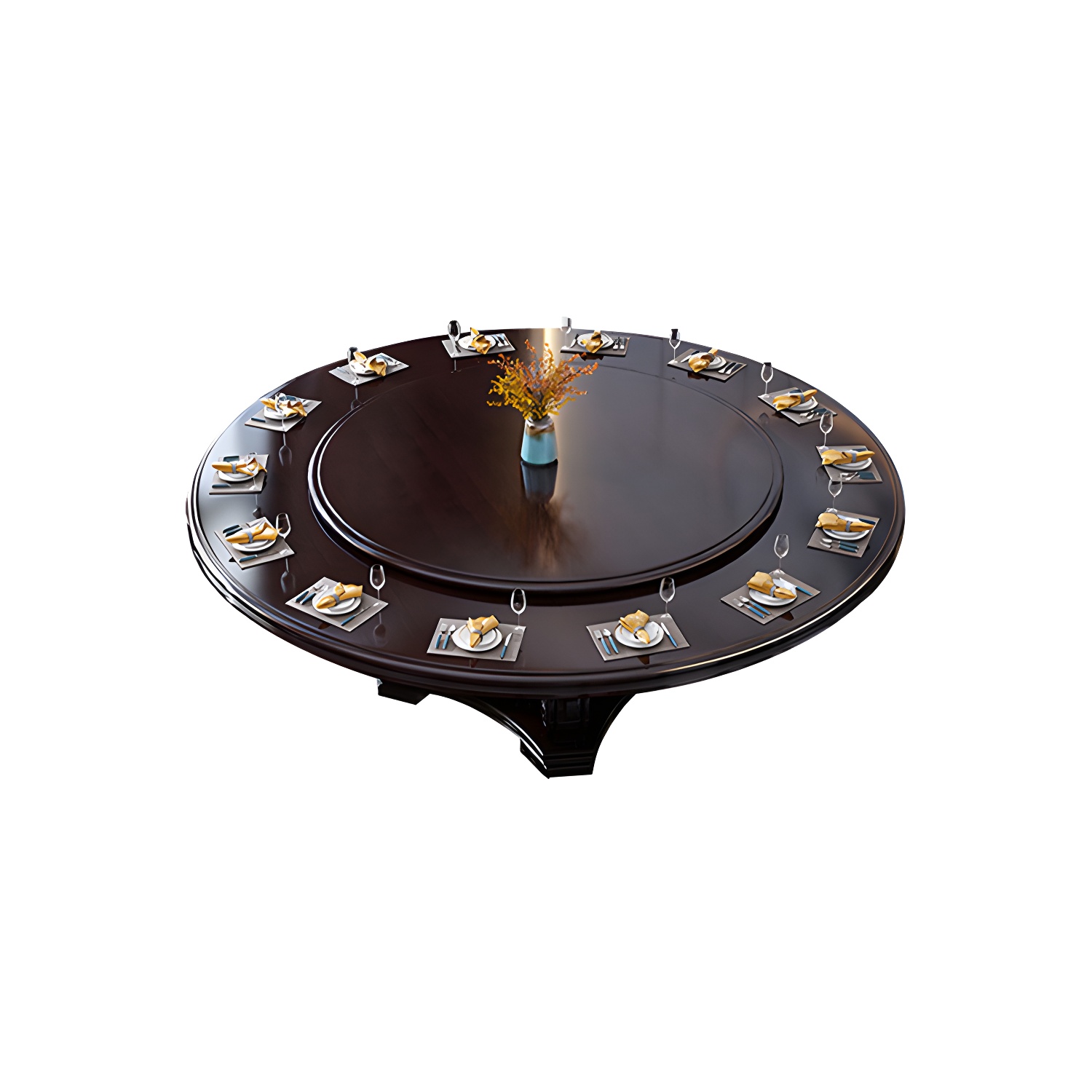 Turntable Dining Table | Ormau - image 46