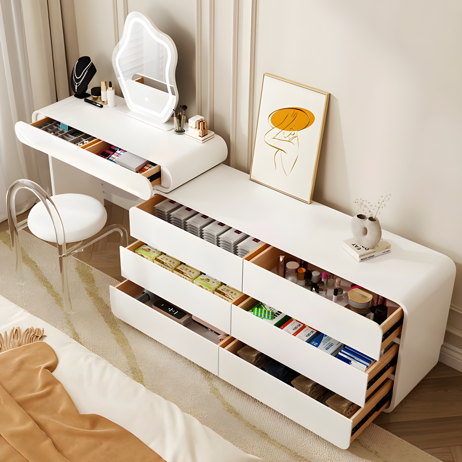 Modern Makeup Vanity | Ormau - image 13