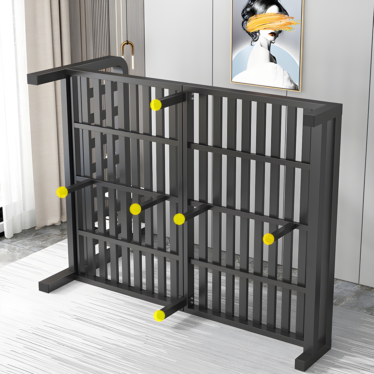 Modern Metal Bed Frame | Ormau - image 7
