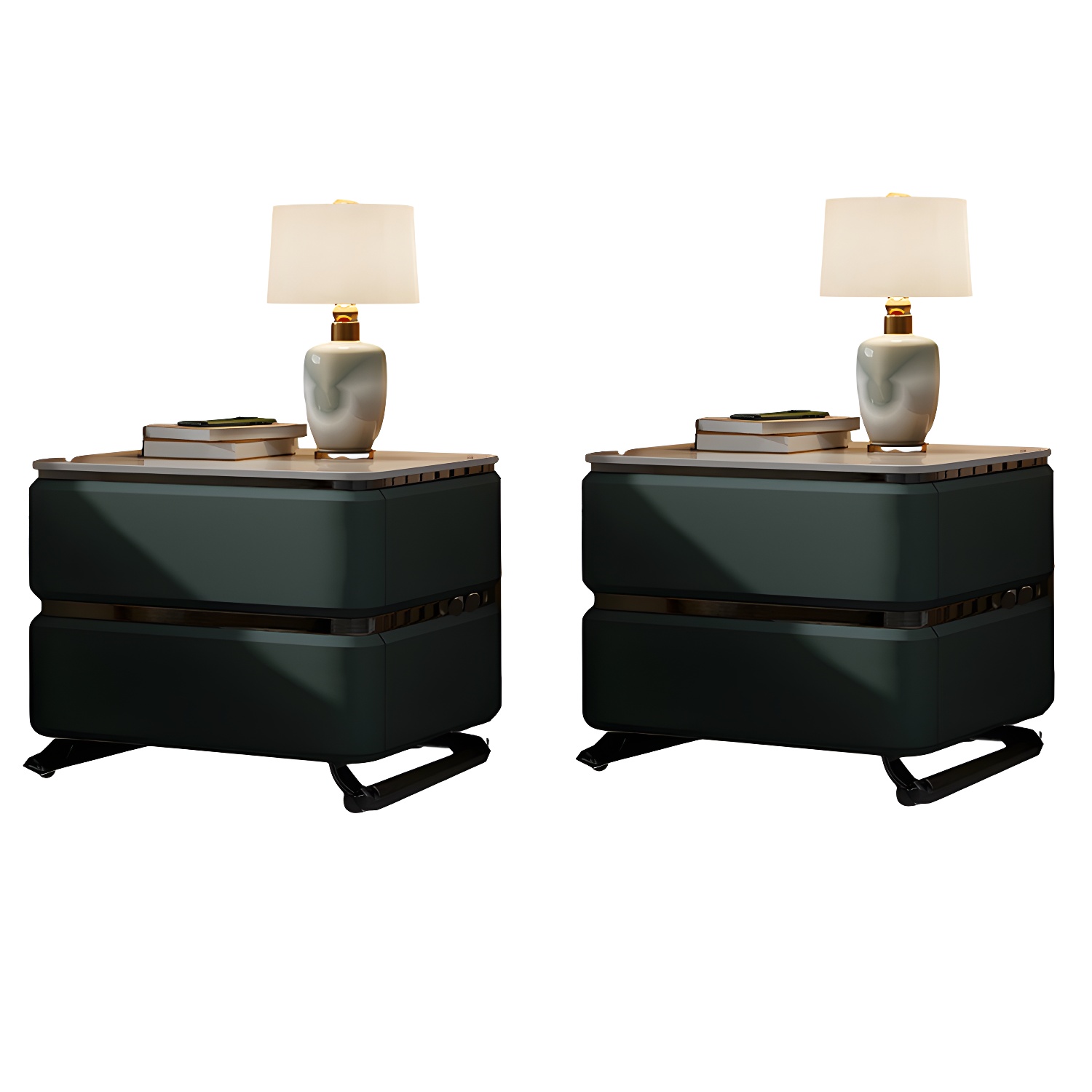 Modern Stone Nightstand | Ormau - image 33