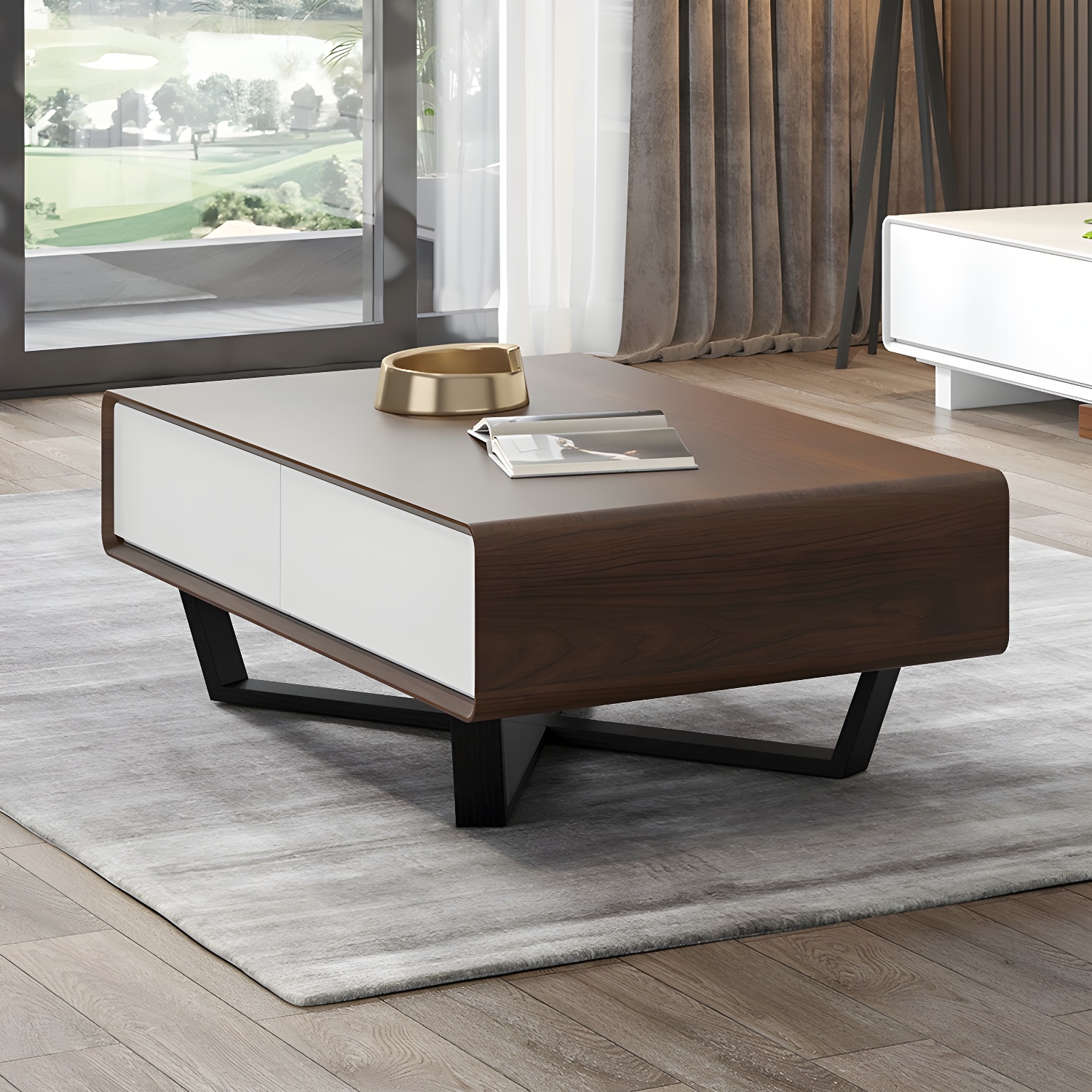 Modern Wood Coffee Table | Ormau - image 7