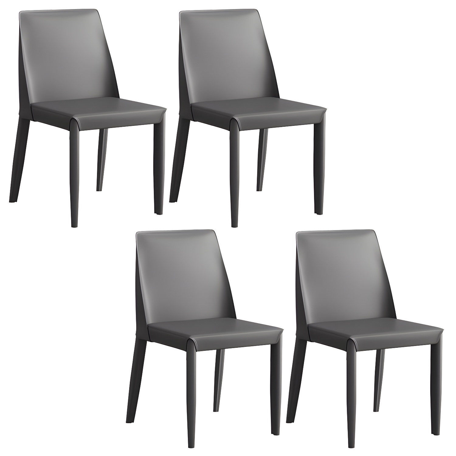 Modern Leather Dining Chair | Ormau - image 35