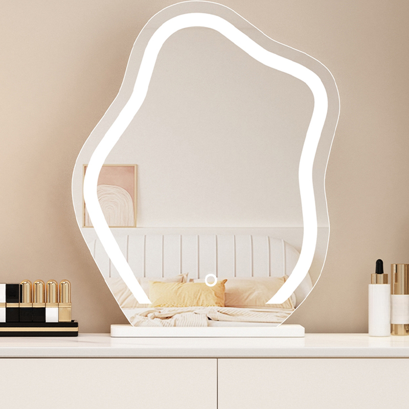 Stone Vanity Set with Upholstered Chair | Ormau - image 2