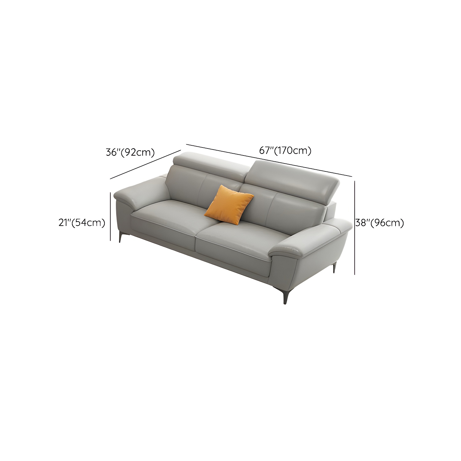 Leather Sectional Sofa | Ormau - image 14