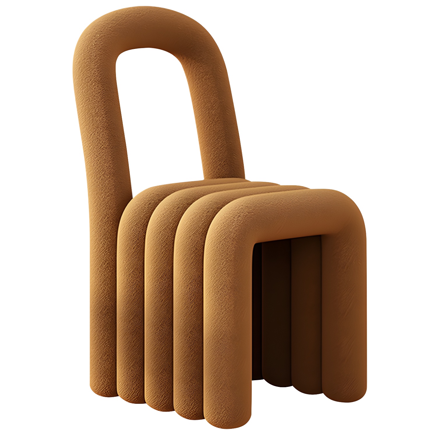 Velvet Open-Back Dining Chair | Ormau - image 3