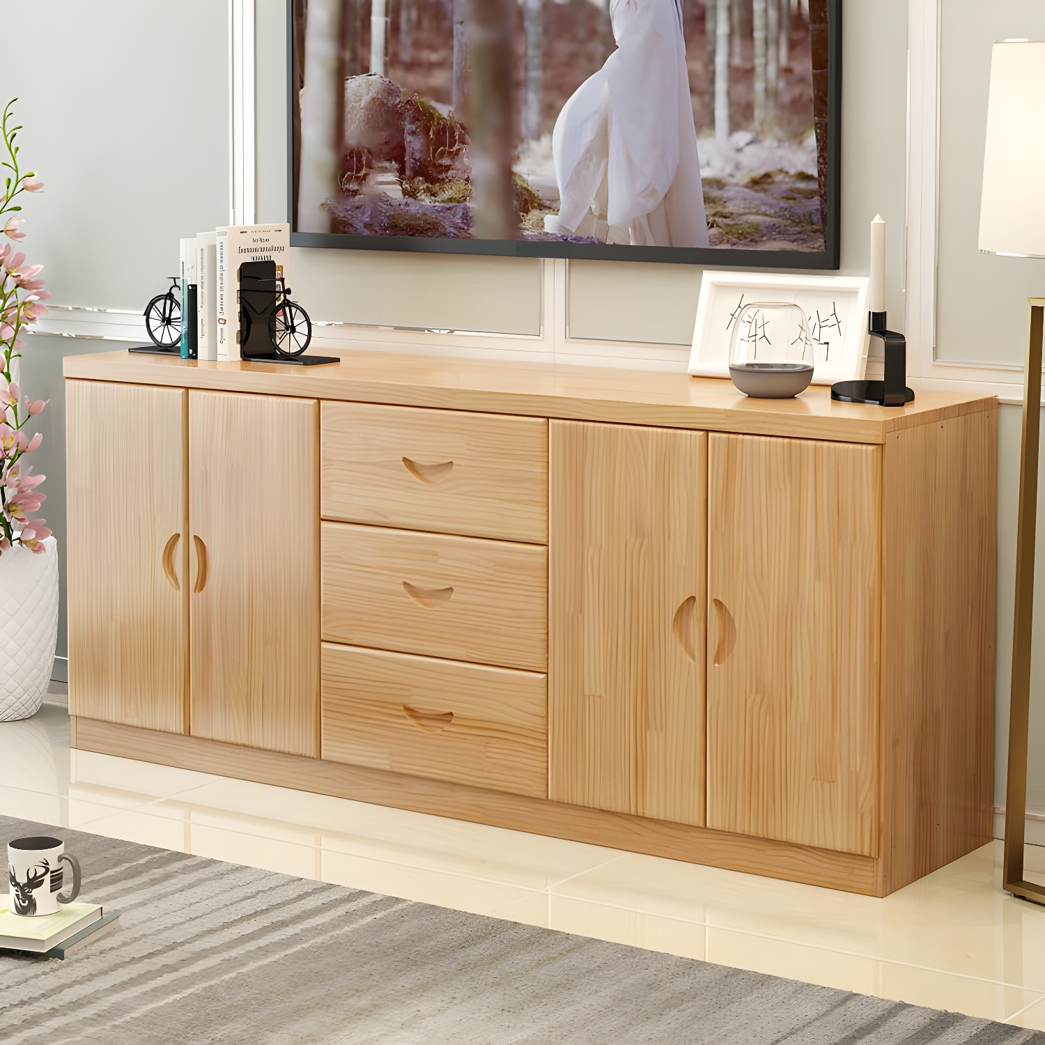 Modern Pine Sideboard | Ormau - image 22