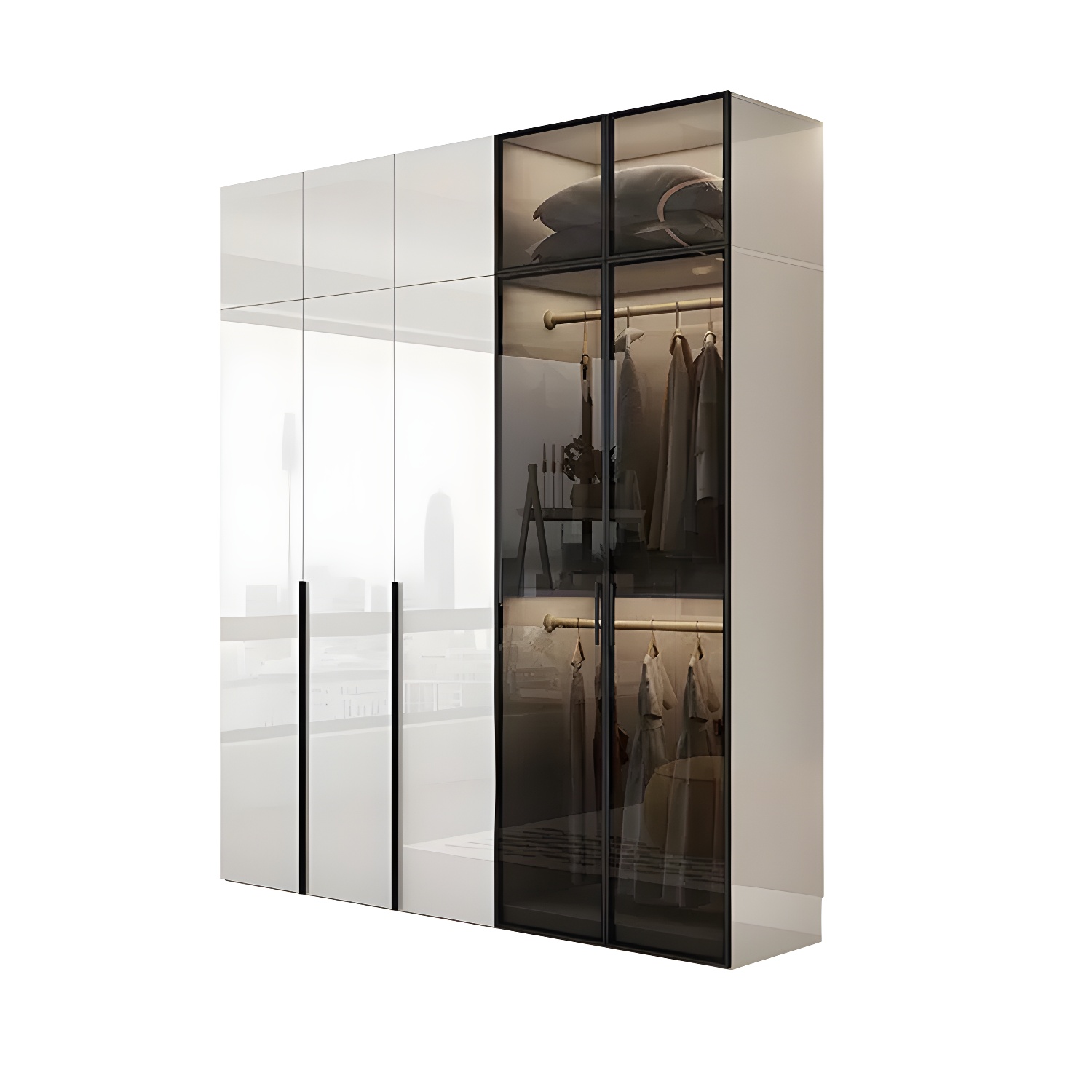 Sleek White Wardrobe | Ormau - image 48