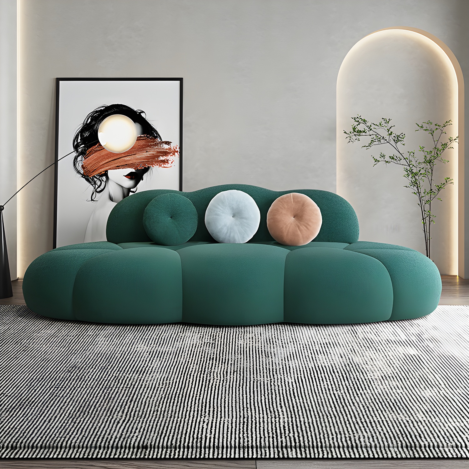 Stationary Armless Sofa | Ormau - image 2