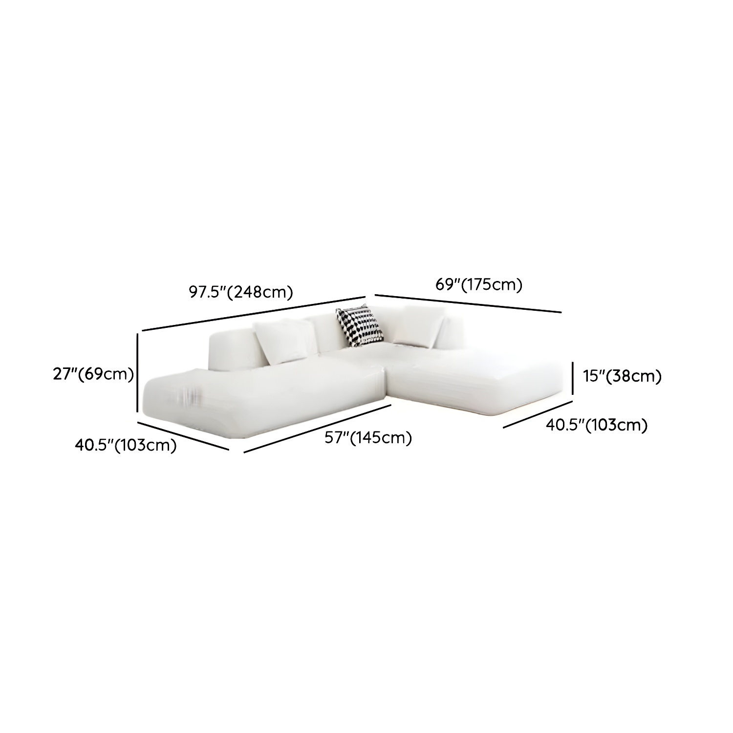 Modern Sectional Sofa | Ormau - image 14