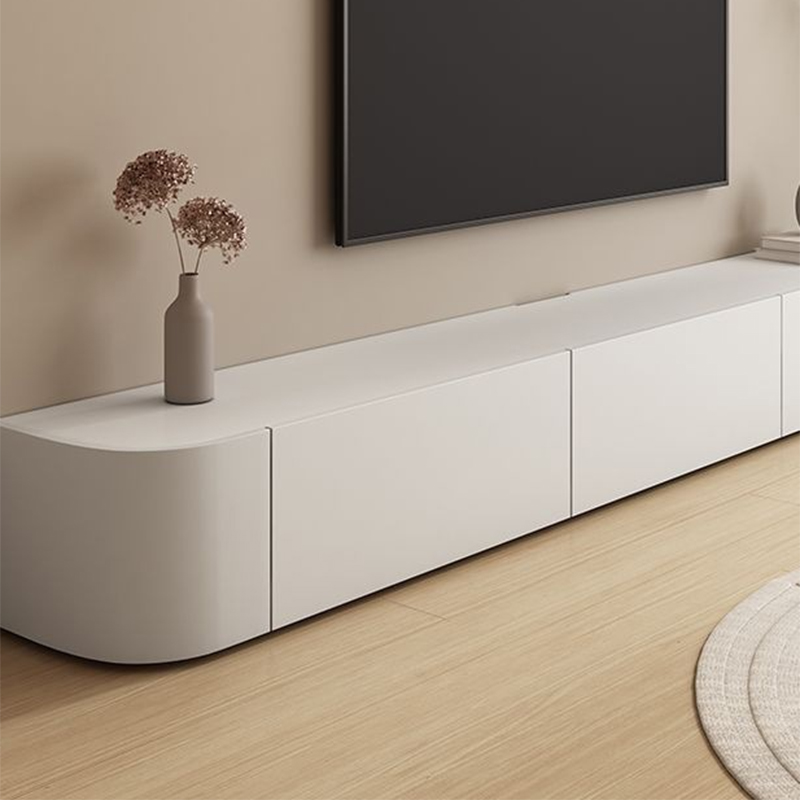 Modern White TV Stand | Ormau - image 7