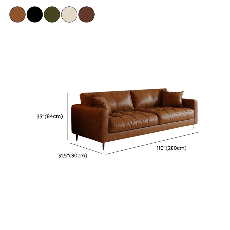 Modern Faux Leather Sofa | Ormau - image 20