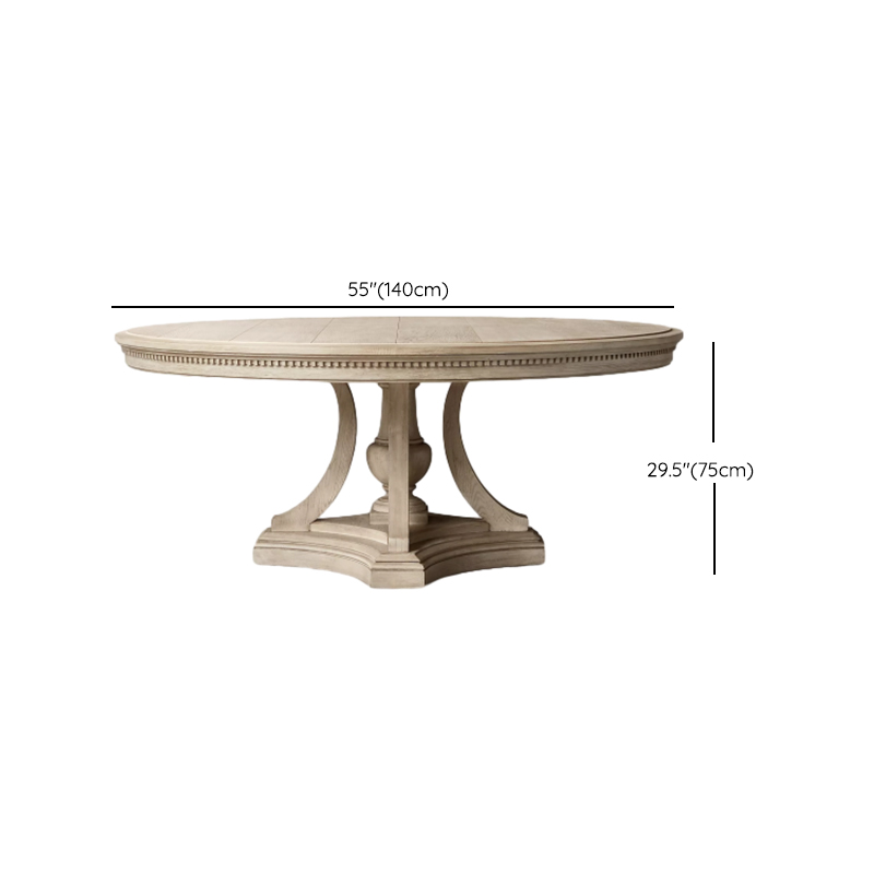 Round Oak Dining Table | Ormau - image 11