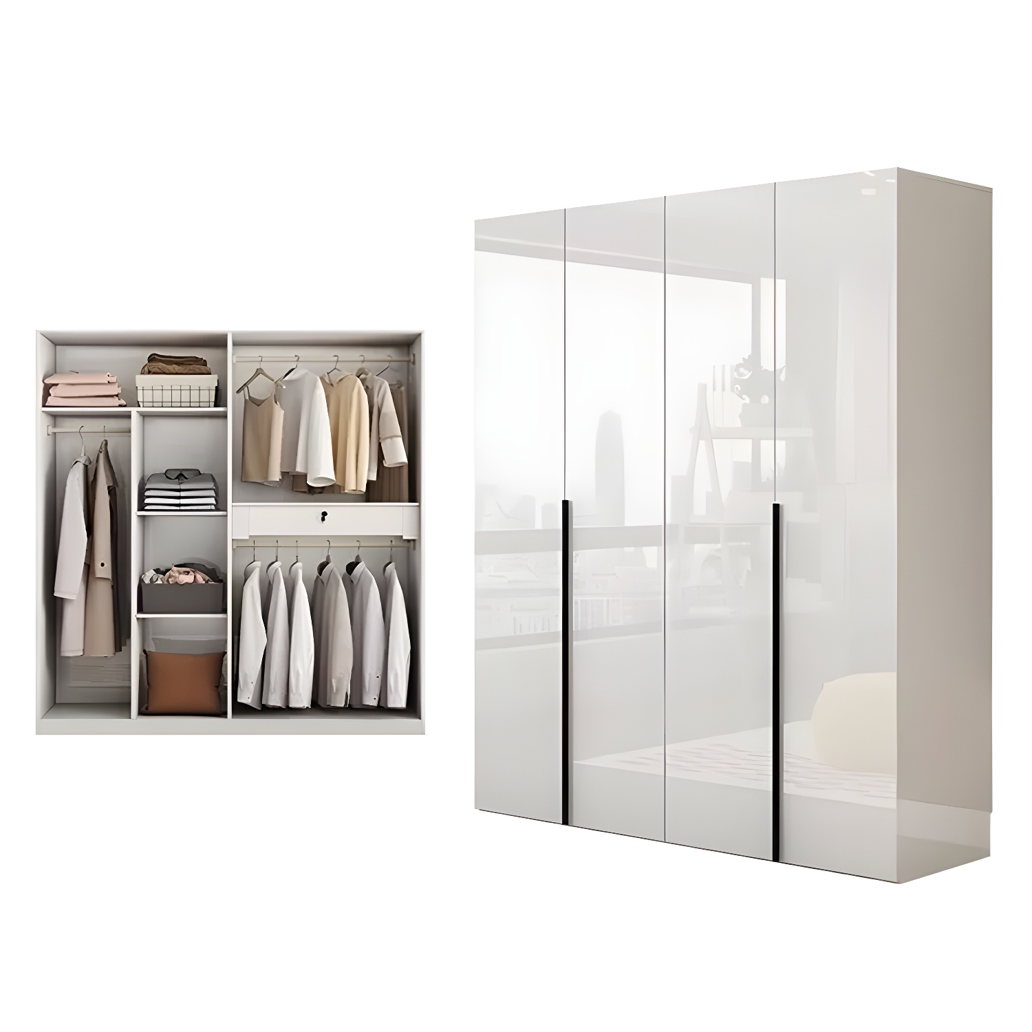 Modern Wardrobe Armoire | Ormau - image 36
