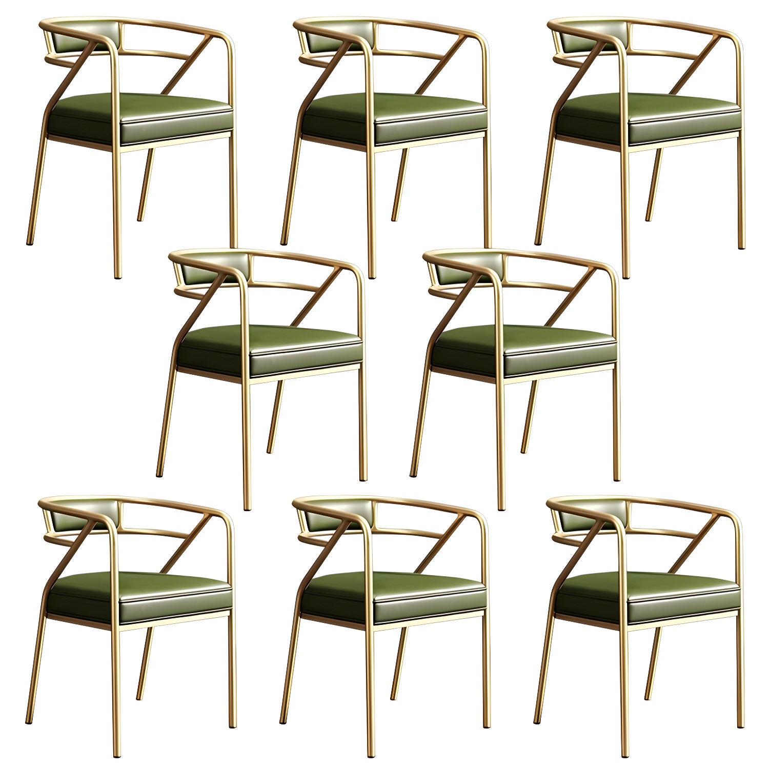 Glam Upholstered Arm Chair | Ormau - image 62