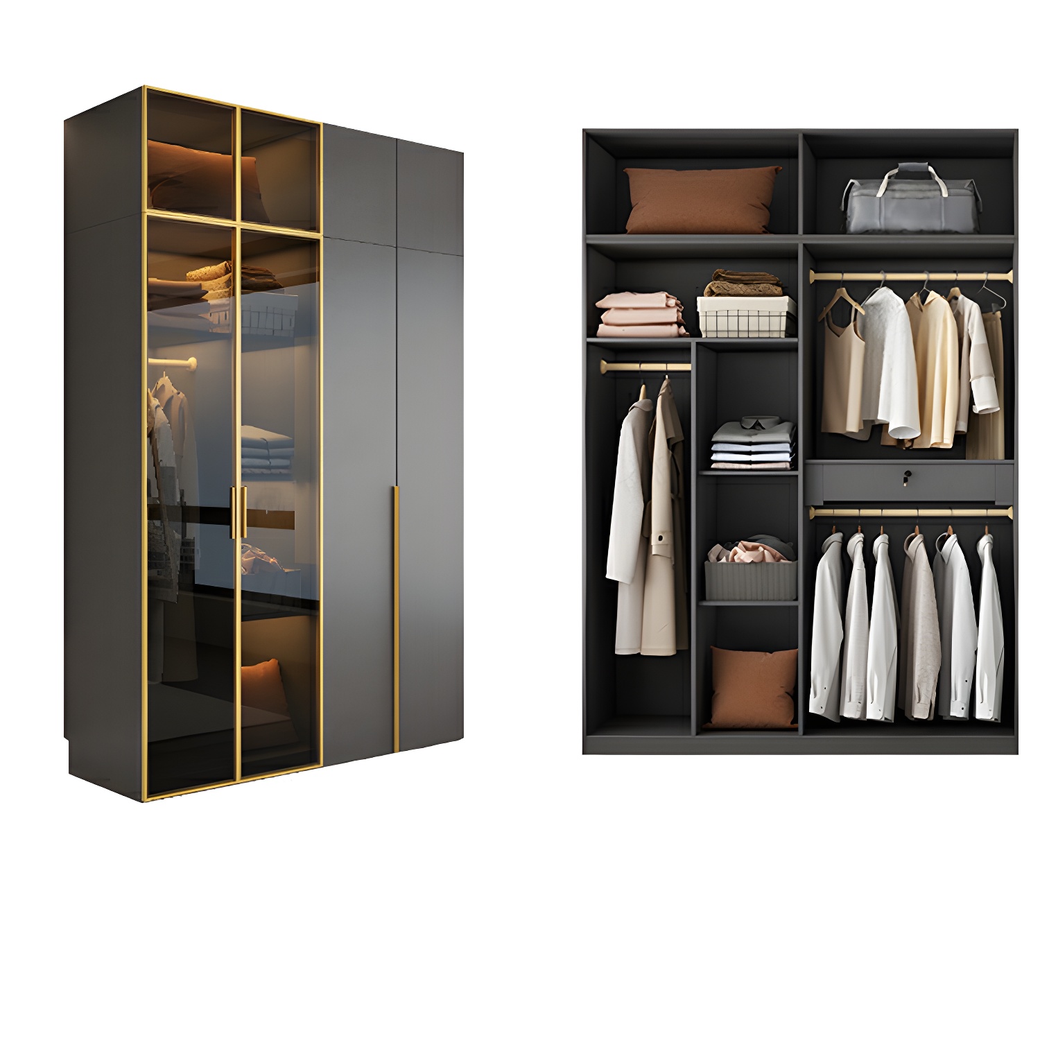 Modern Wardrobe Armoire | Ormau - image 36