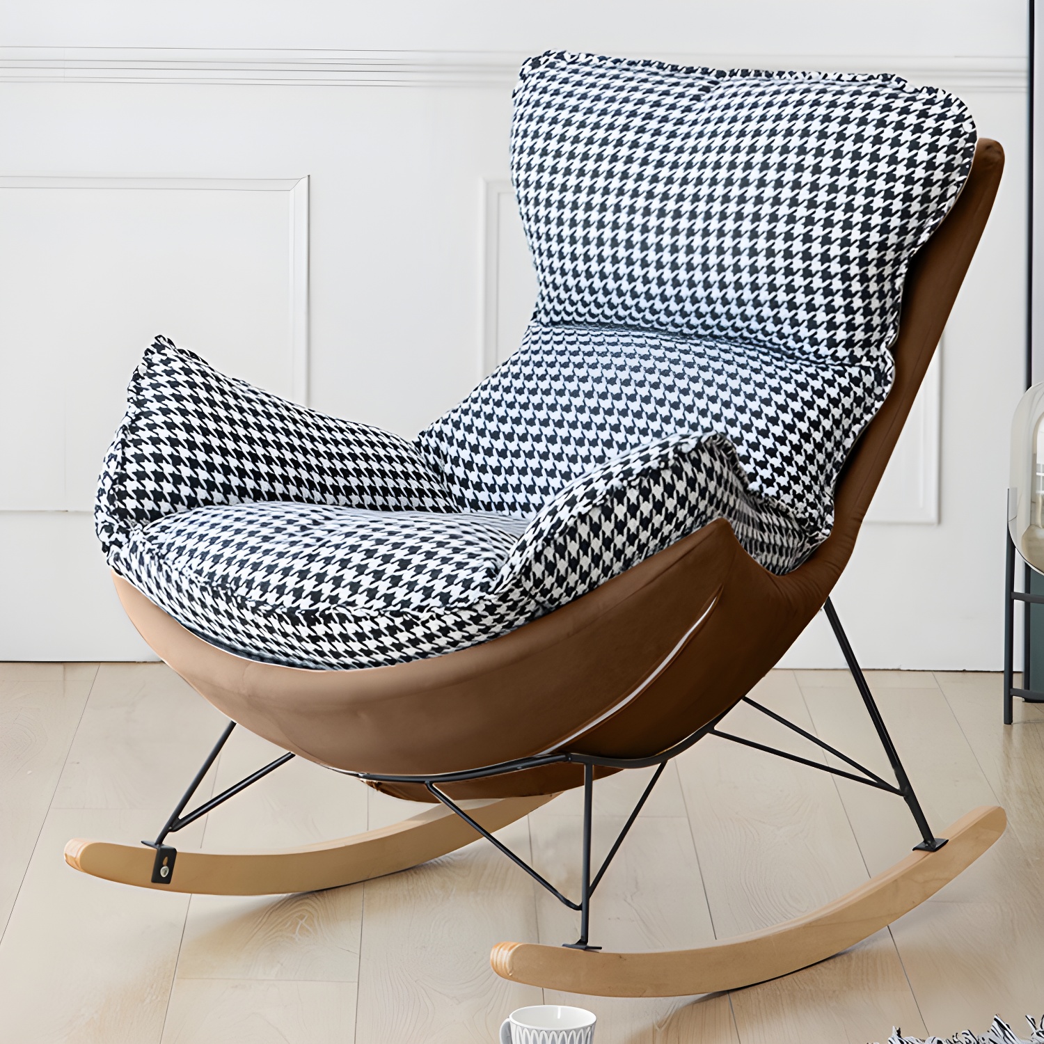 Upholstered Rocking Chair | Ormau - image 3