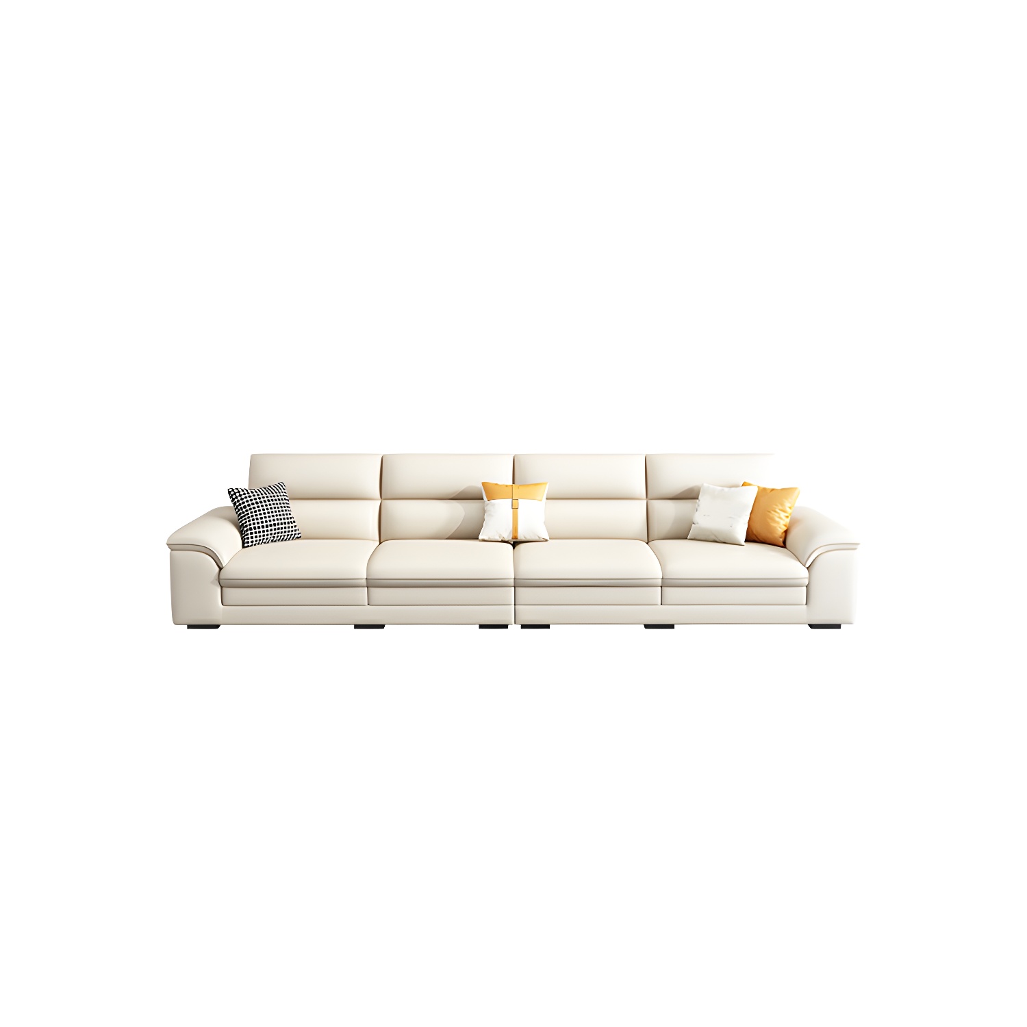 Modern Beige Sectional Sofa | Ormau - image 5