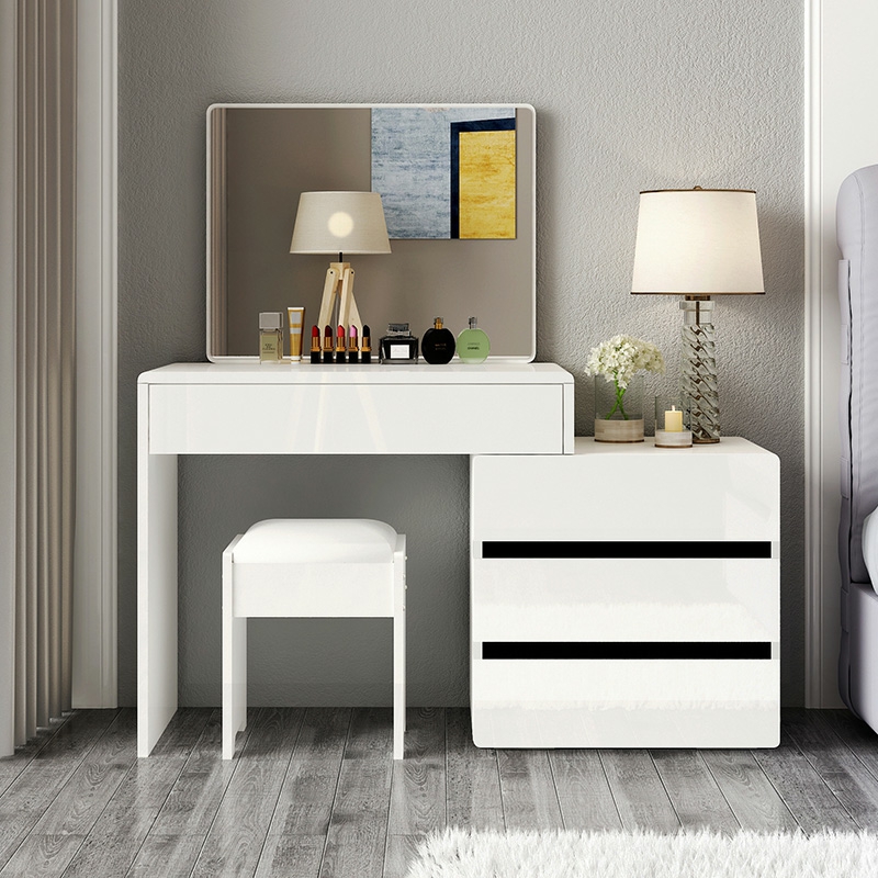 Modern Makeup Vanity & Stool Set | Ormau - image 3