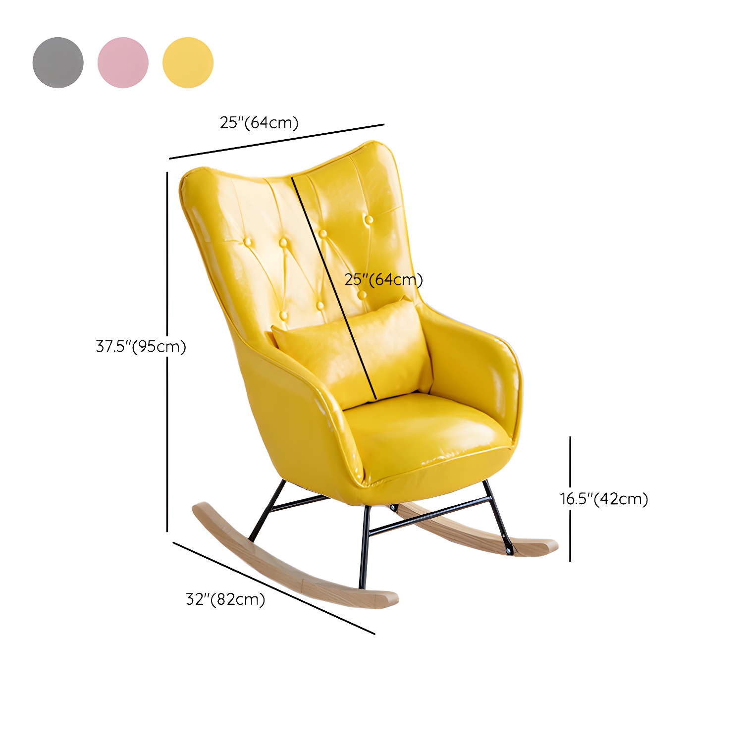 Upholstered Rocking Chair | Ormau - image 20