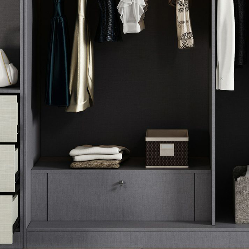 Modern Grey Wardrobe Armoire | Ormau - image 9