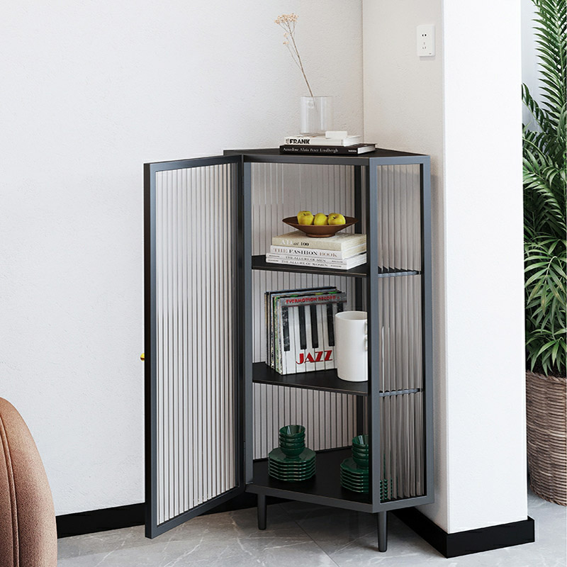 Steel Corner Accent Cabinet | Ormau - image 4