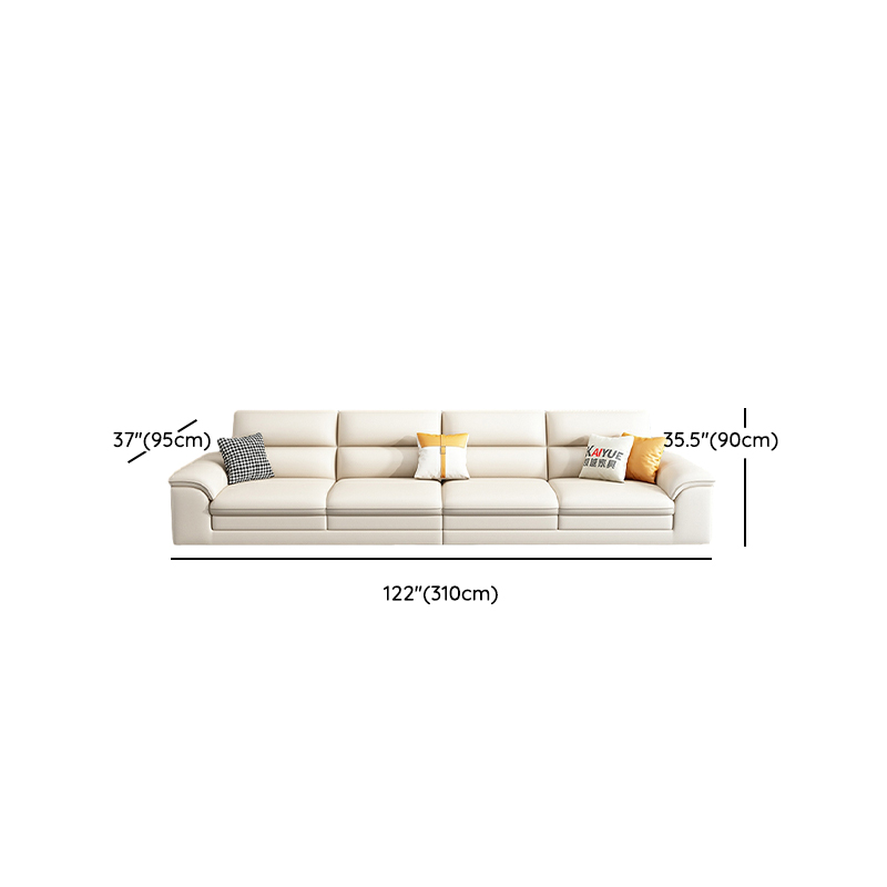 Modern White Sectional Sofa | Ormau - image 12