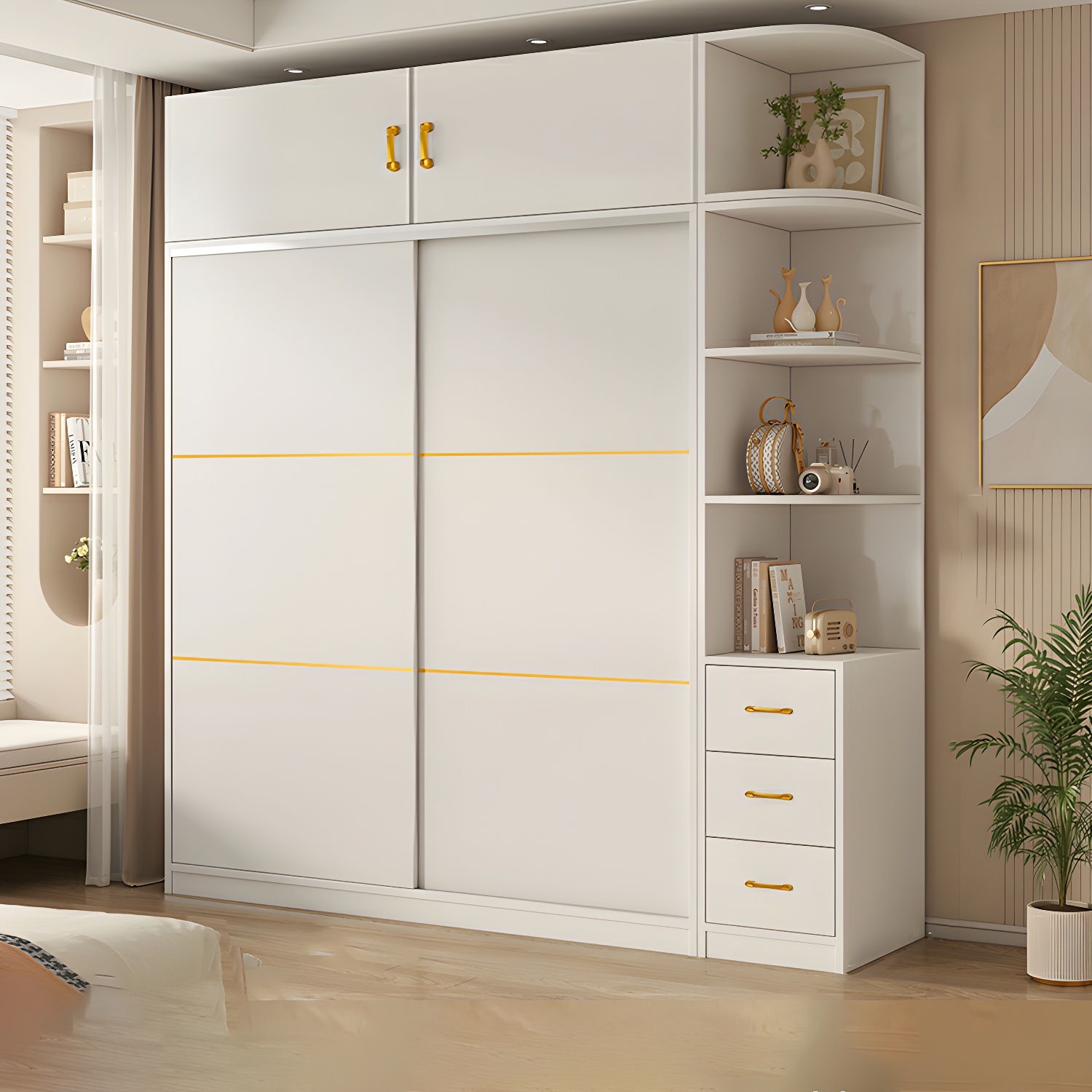 Spacious White Armoire | Ormau - image 47