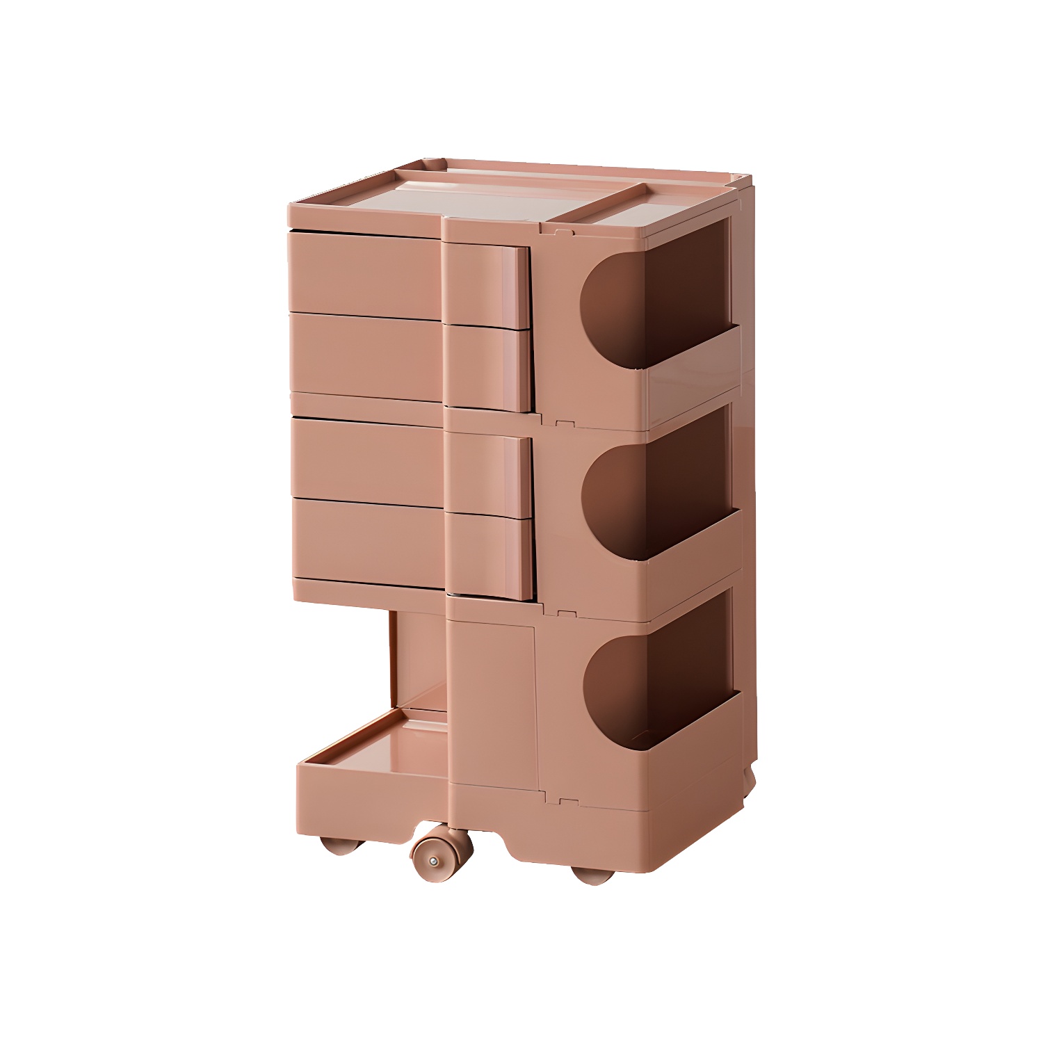 Modern Open Storage Nightstand | Ormau - image 37