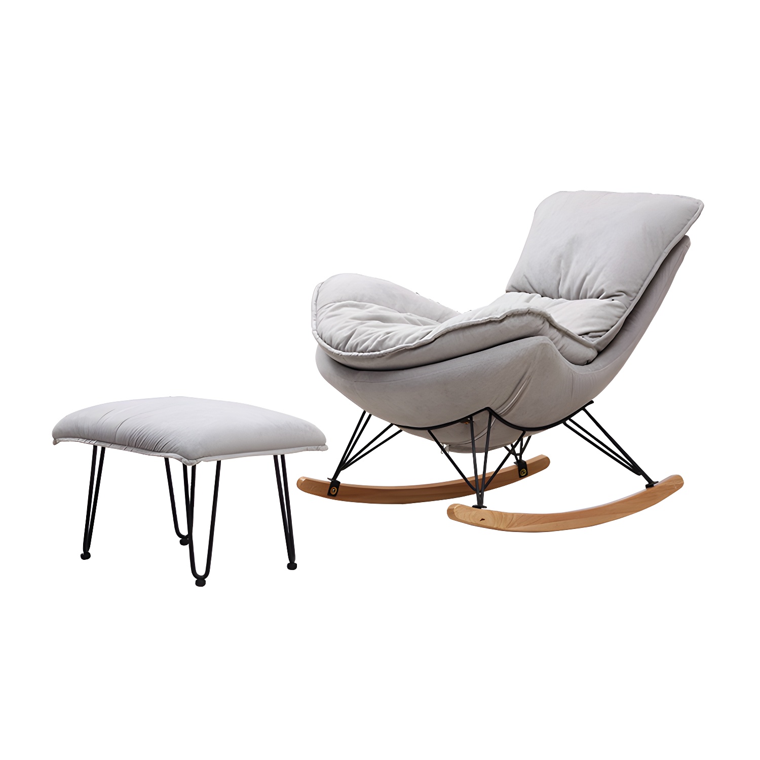 Spindle Rocker & Ottoman | Ormau - image 6
