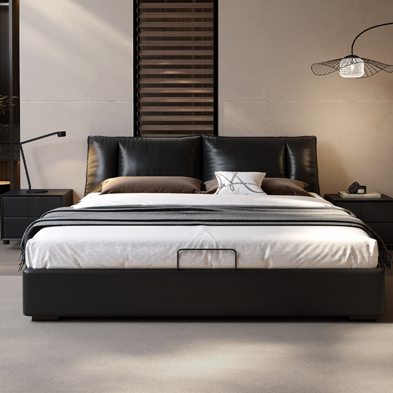 Down Upholstered Storage Bed | Ormau - image 2