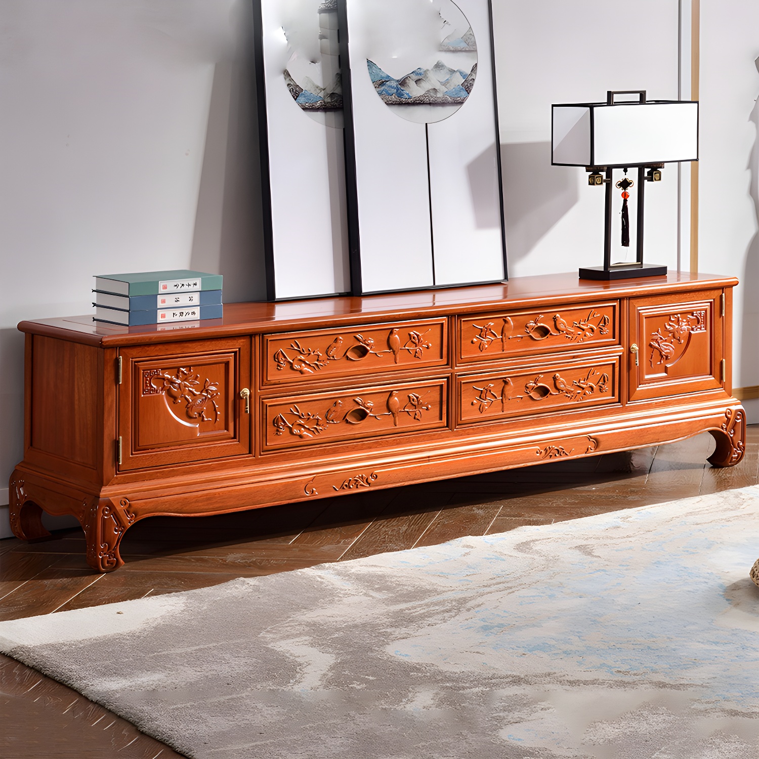 Classical Wood TV Stand | Ormau - image 23