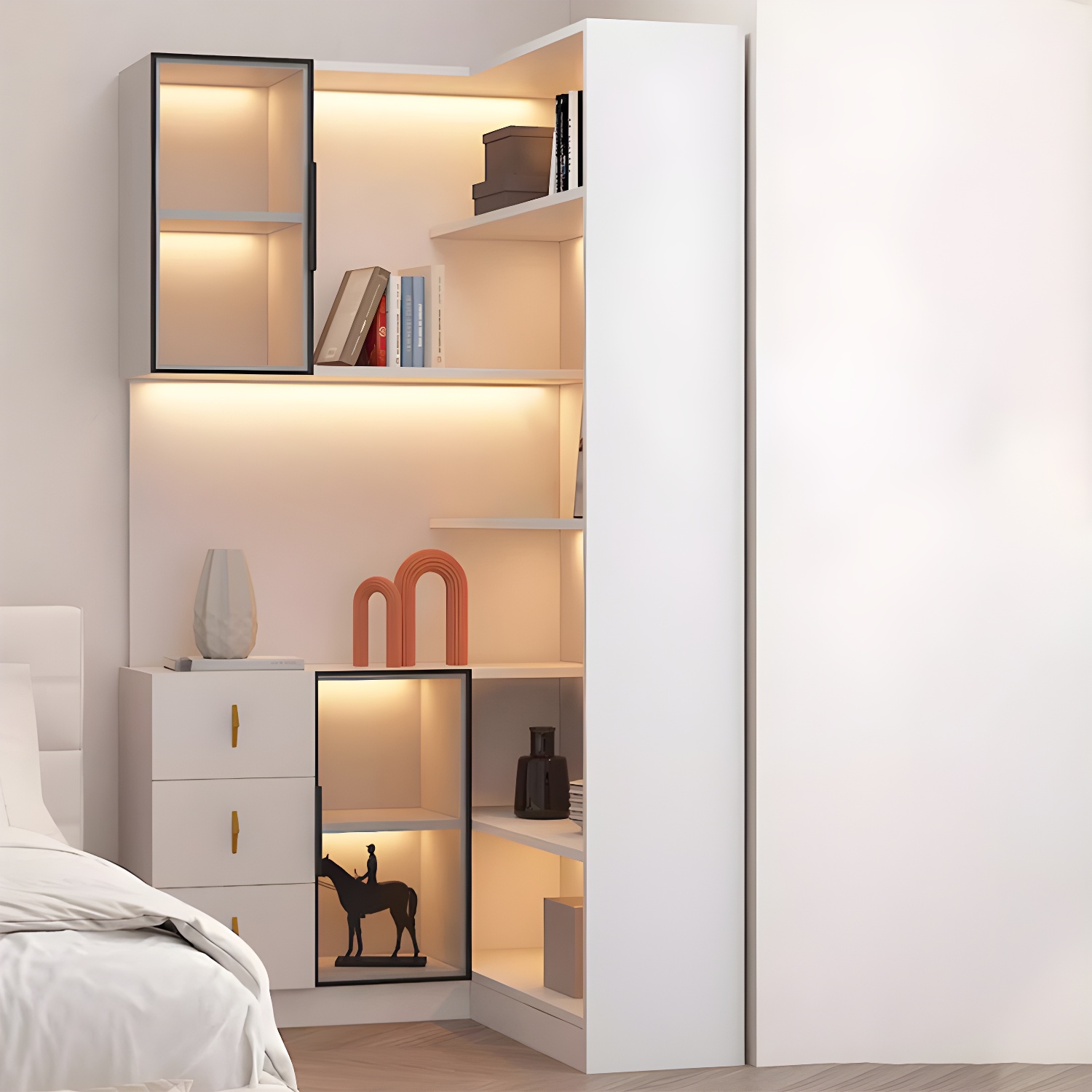 Corner Accent Cabinet | Ormau - image 11