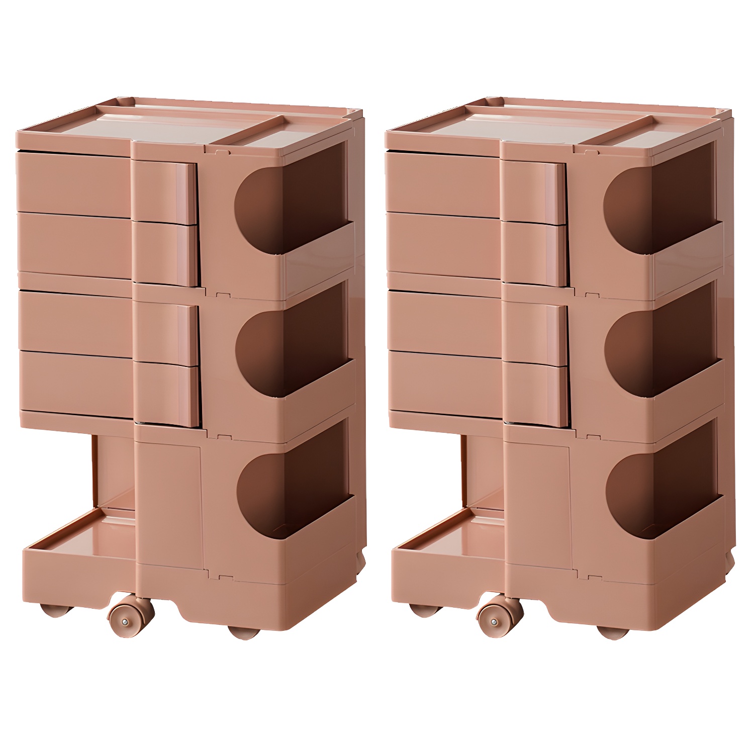 Modern Open Storage Nightstand | Ormau - image 39