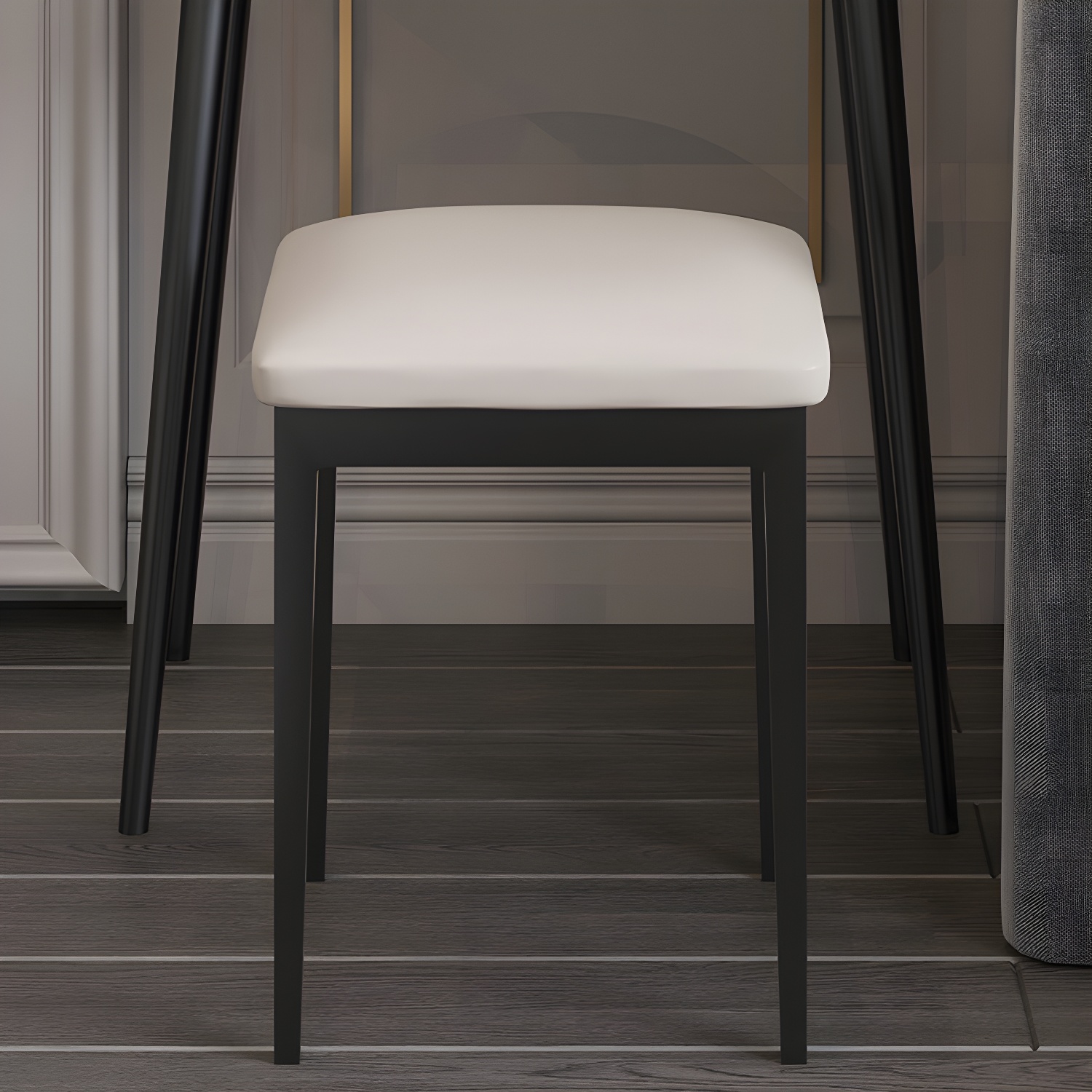 Contemporary Vanity Table with Lighted Mirror | Ormau - image 17