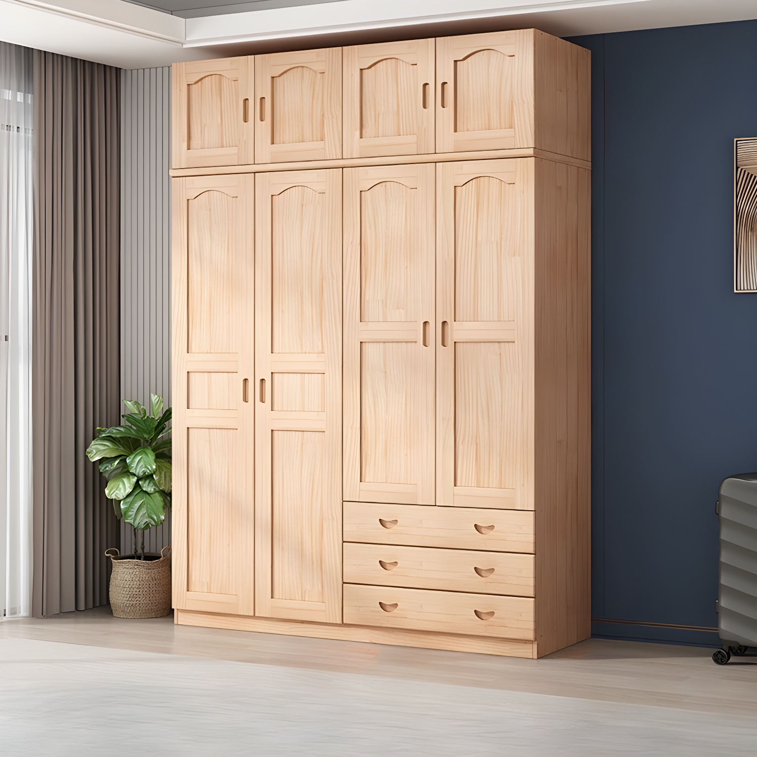 Scandinavian Wood Armoire | Ormau - image 44
