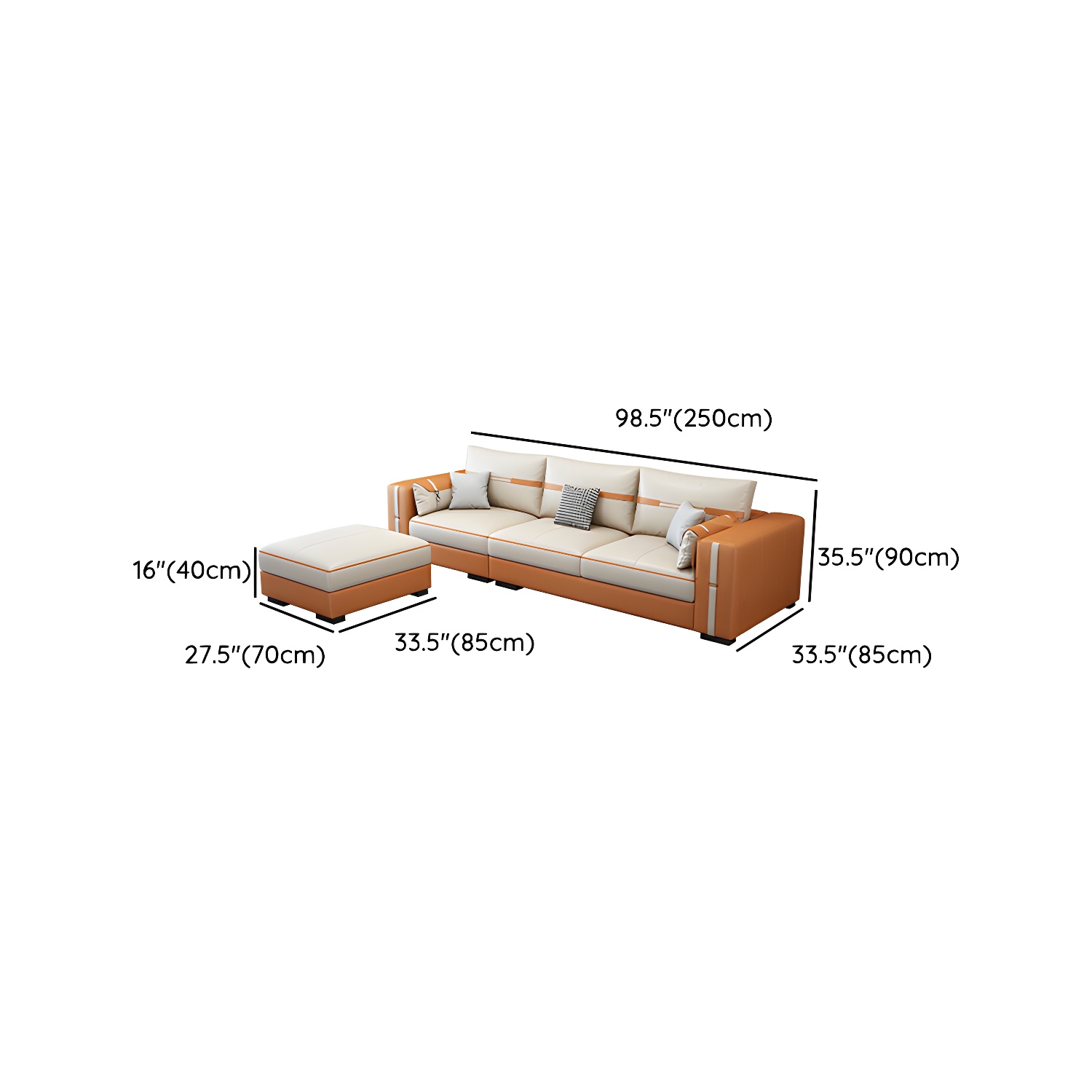 Scandinavian Sectional Sofa | Ormau - image 16
