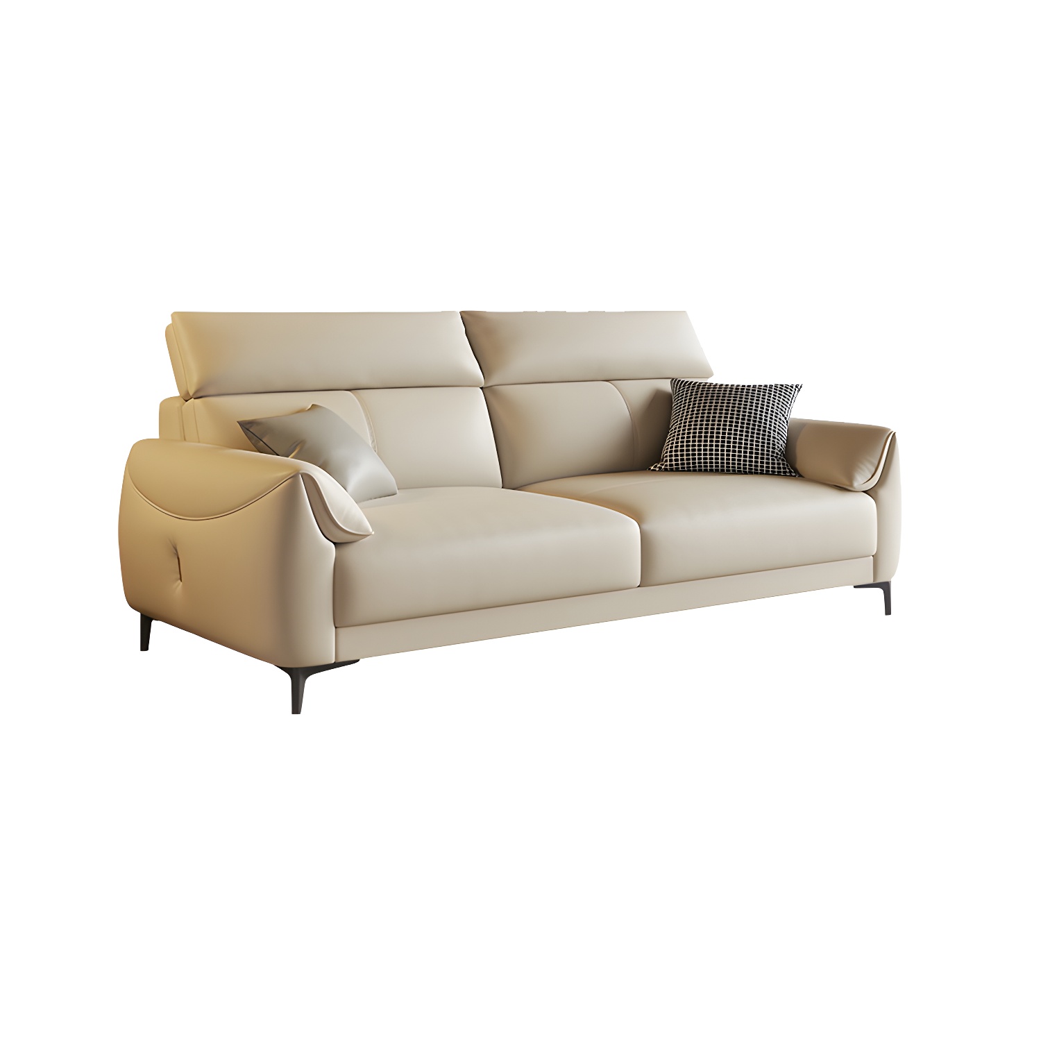 Modern Leather Sectional Sofa | Ormau - image 21
