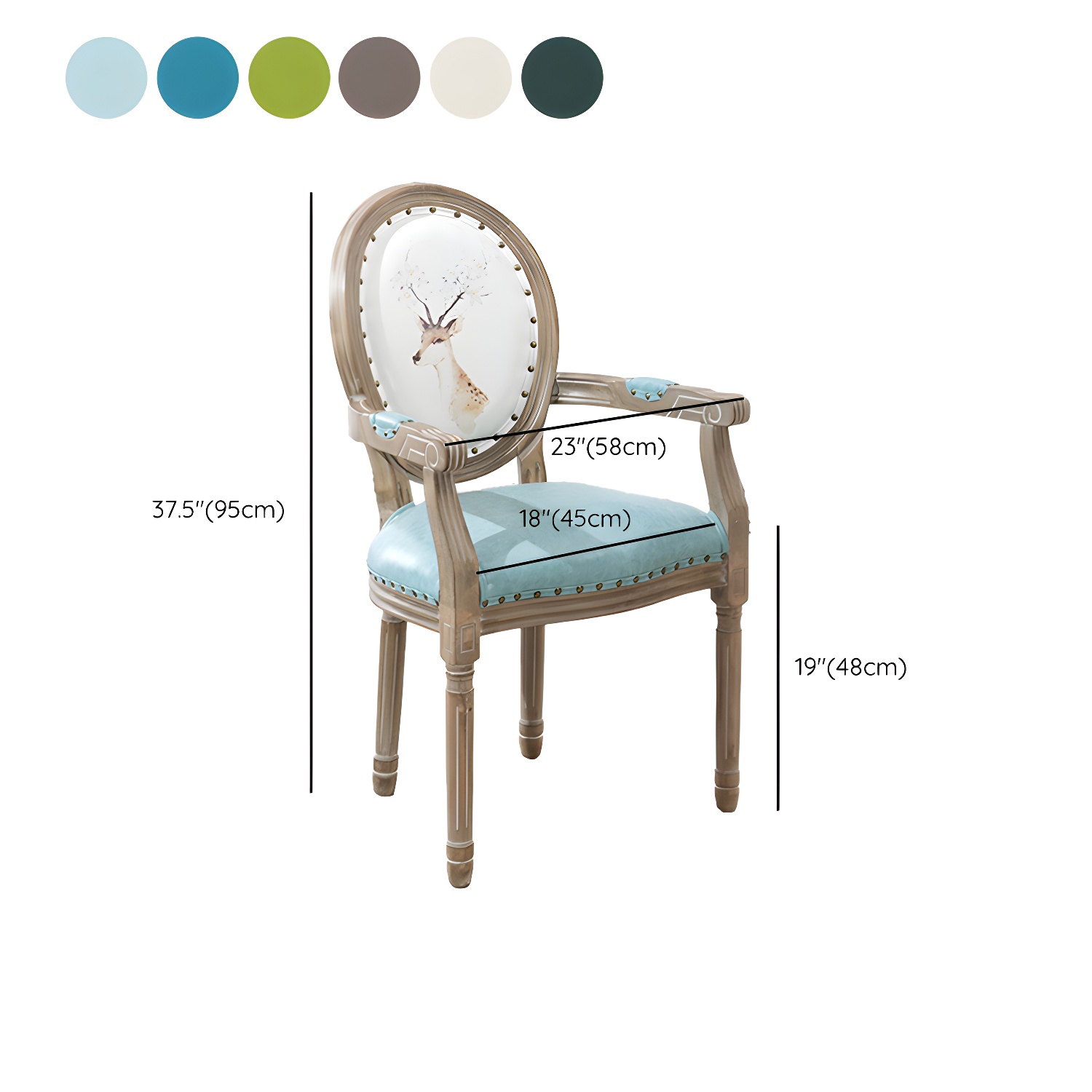 French Country Dining Chair | Ormau - image 29