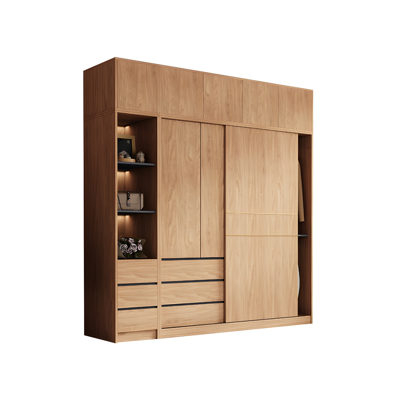 Contemporary Wardrobe Armoire | Ormau - image 32