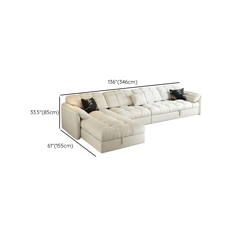 Tufted Velvet Sectional Sofa | Ormau - image 15