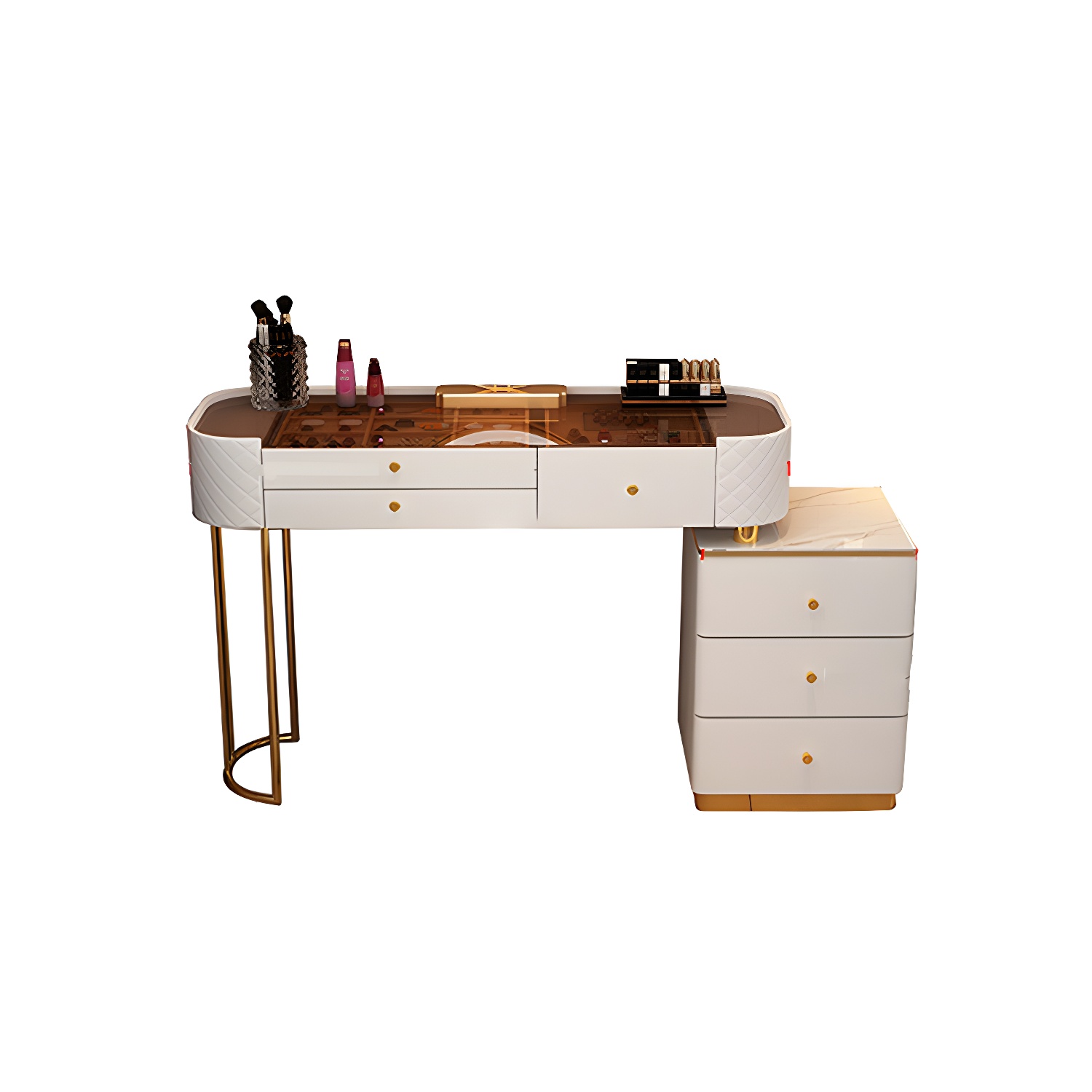 Lighted Vanity Table Set | Ormau - image 20
