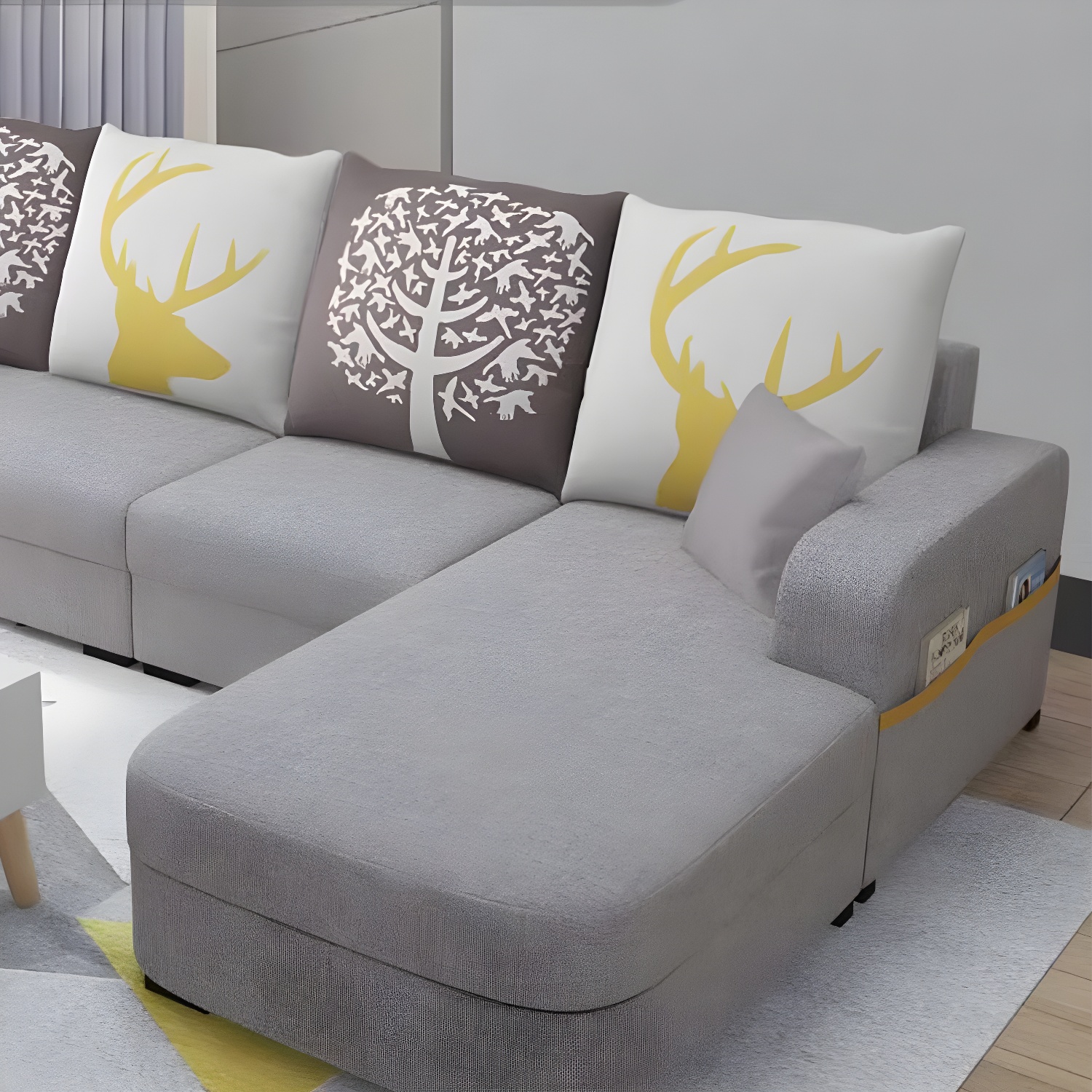 Modern L-Shape Sectional | Ormau - image 14