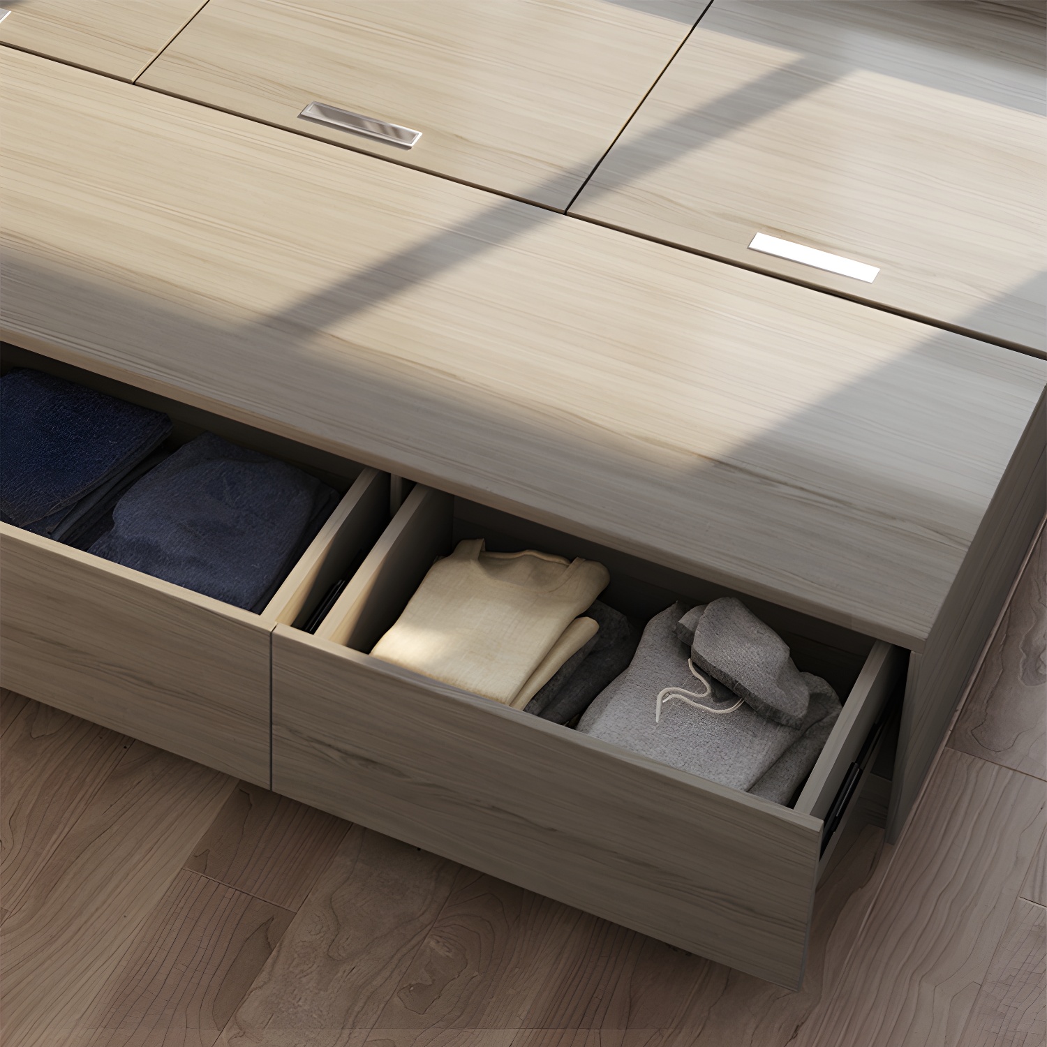 Light Brown Platform Bed | Ormau - image 8