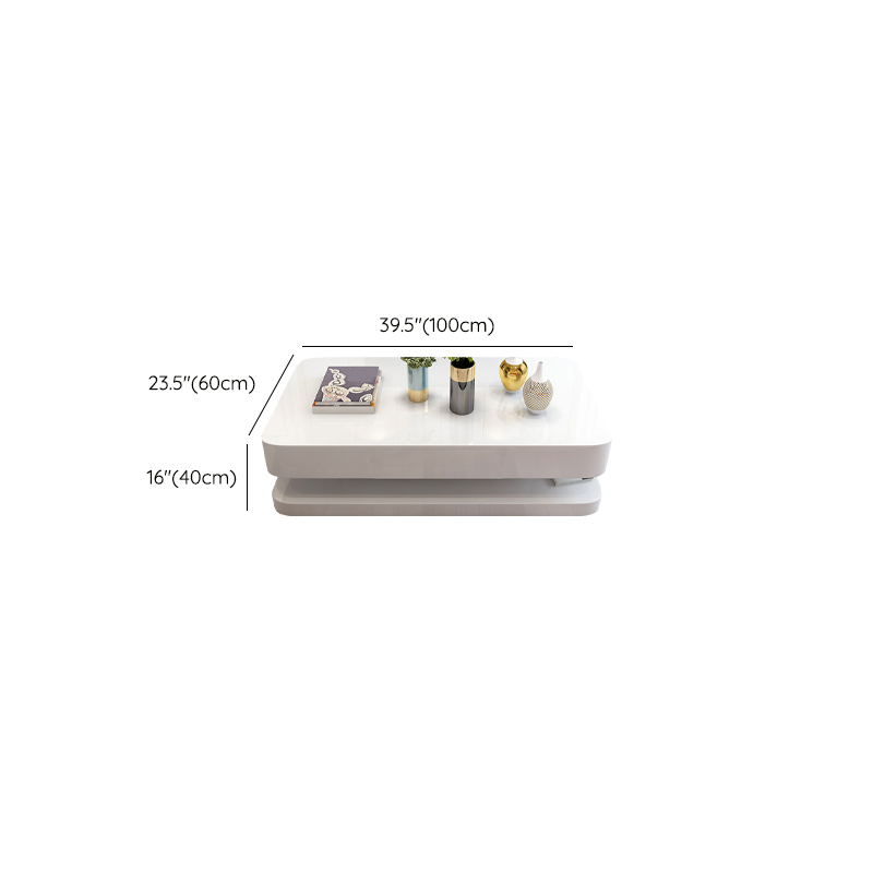 Modern White Coffee Table | Ormau - image 11