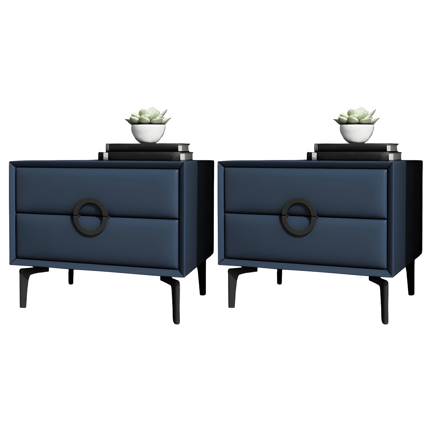 Glam Nightstand with Drawers | Ormau - image 39